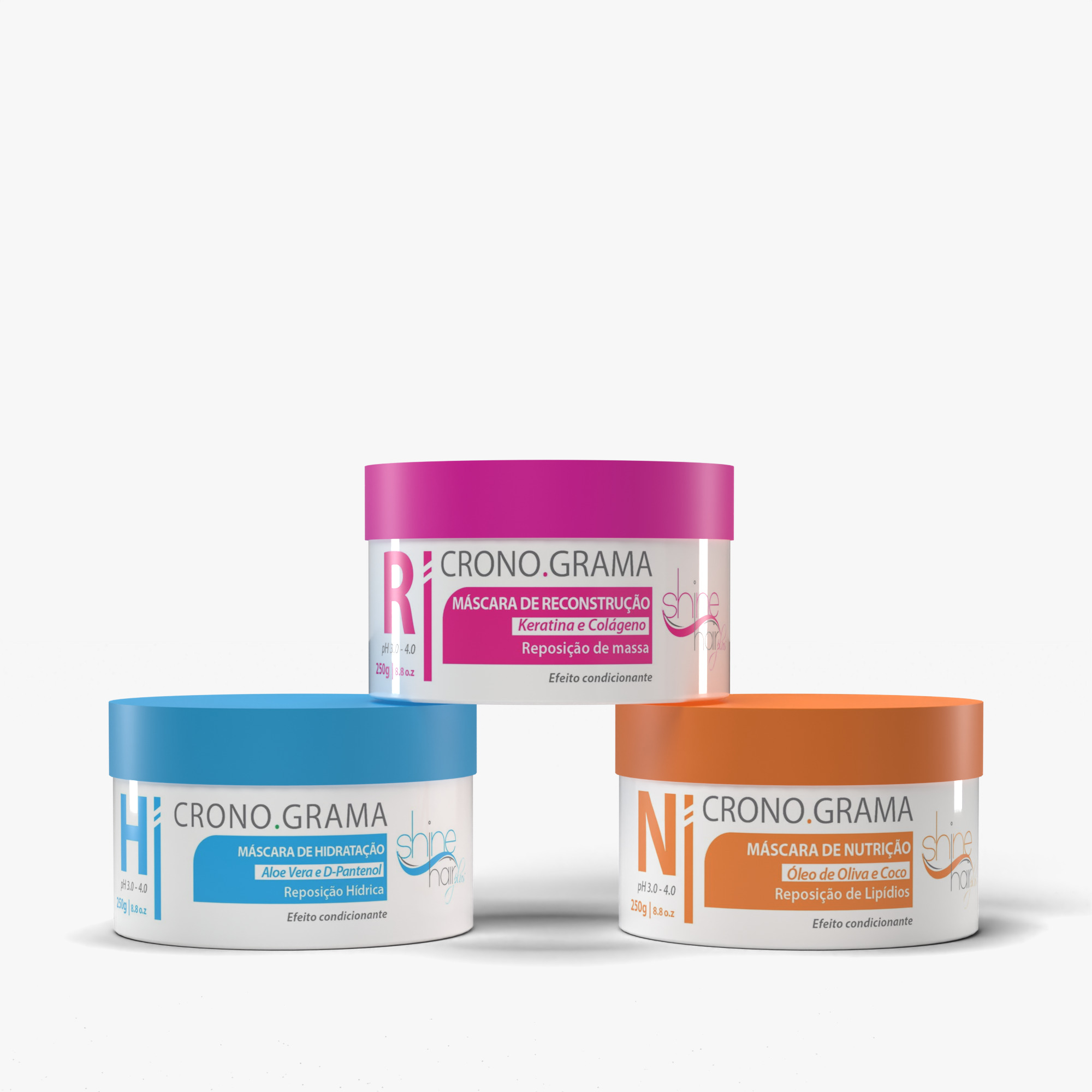 Kit Cronograma Capilar Home Care