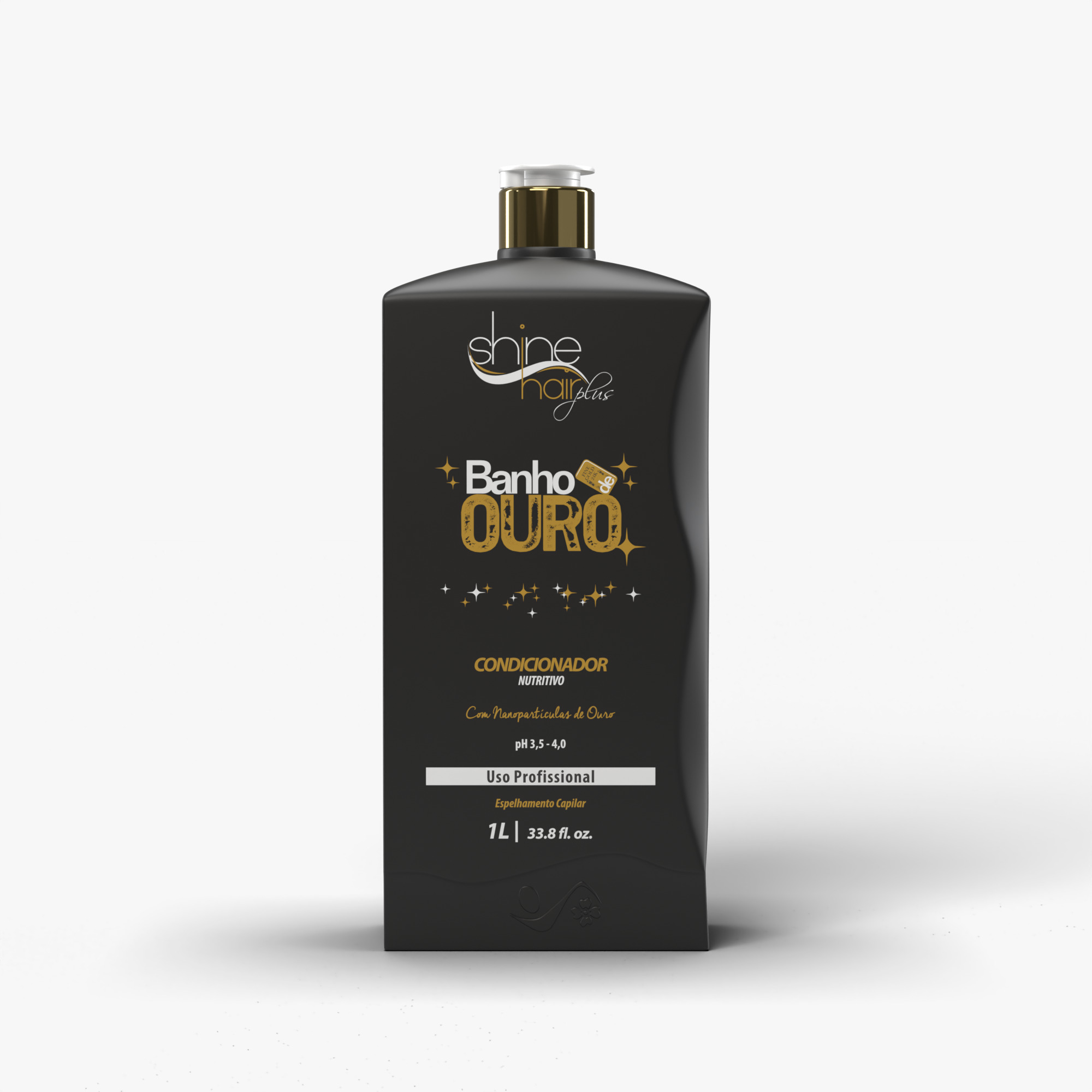 Condicionador Nutritivo Banho de Ouro 1L