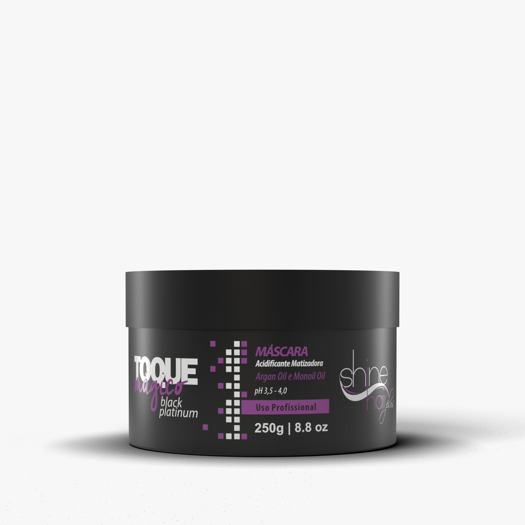 Máscara Toque Mágico Black Platinum 250gr