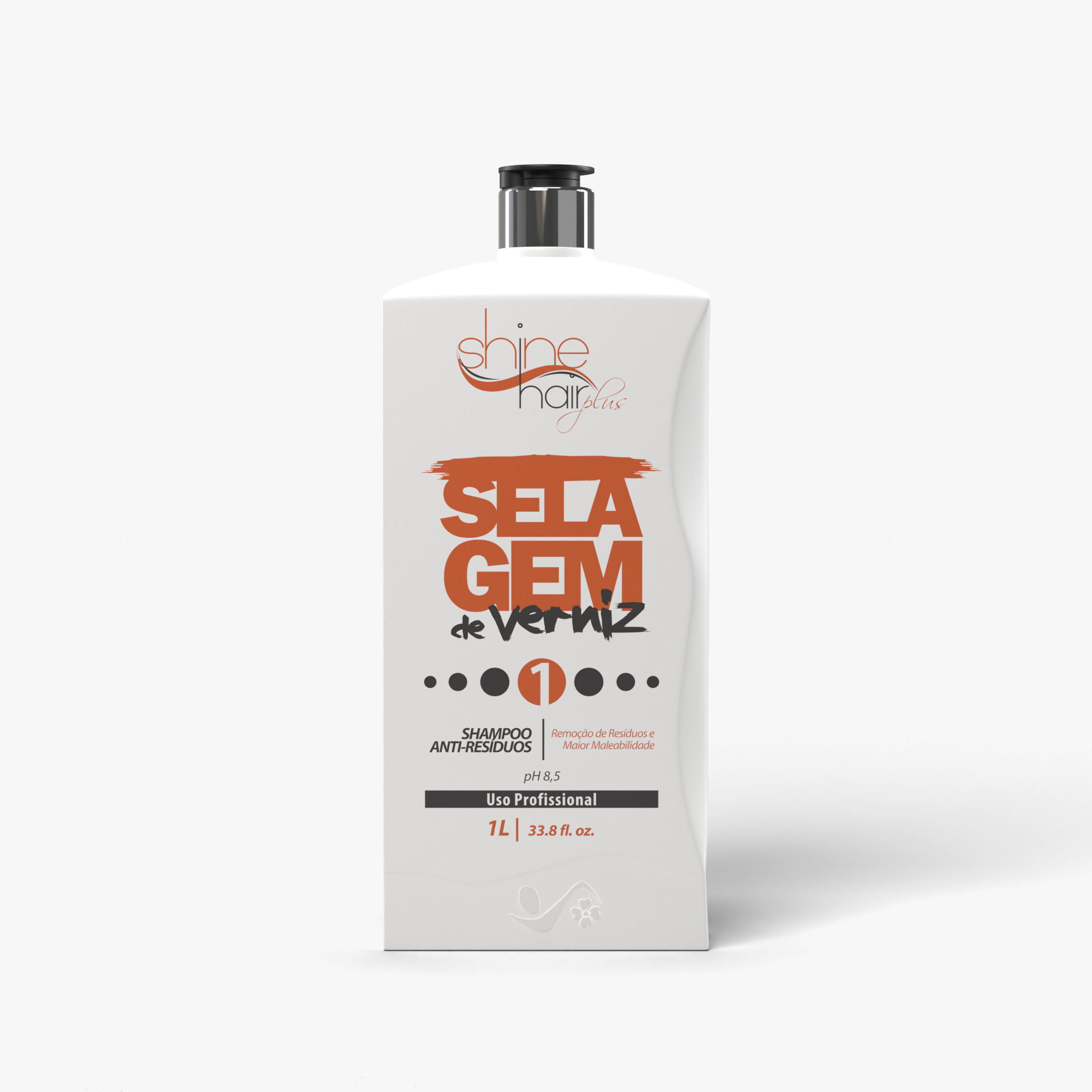 Shampoo Anti-Residuo Selagem de Verniz 1L